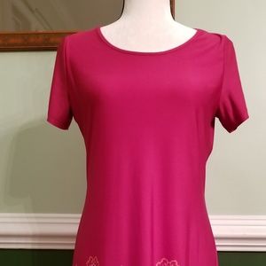 Tracy Negoshian pink dress small